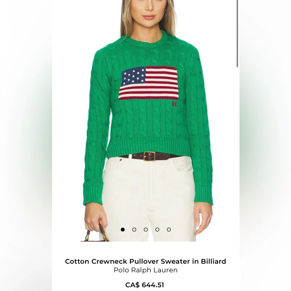 Polo Ralph Lauren Aran Cotton Sweater - Picture 2 of 15